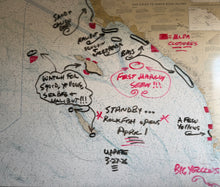 Load image into Gallery viewer, Fish Report Map (NOAA Map Not For Sale)