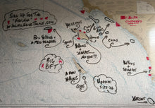 Load image into Gallery viewer, Fish Report Map (NOAA Map Not For Sale)