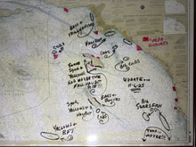 Load image into Gallery viewer, Fish Report Map- Not for Sale