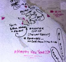 Load image into Gallery viewer, Fish Report Map- Not for Sale